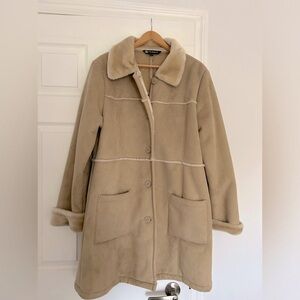 Vintage lady Hathaway suede jacket